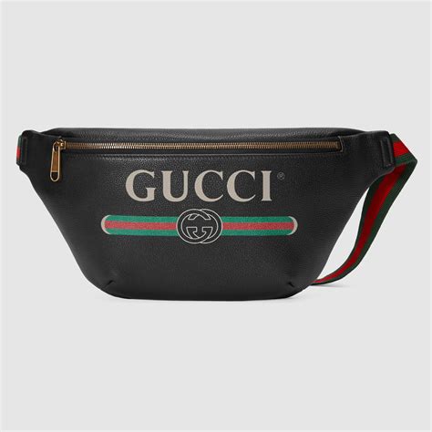 black gucci print leather belt bag buy from china|gucci belt bag original price.